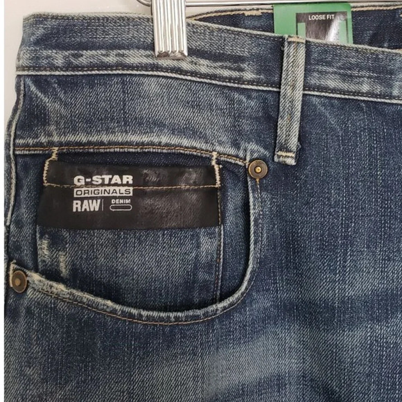 G STAR Mens Blade Loose BNWT Denim Jeans 33 - Picture 5 of 13